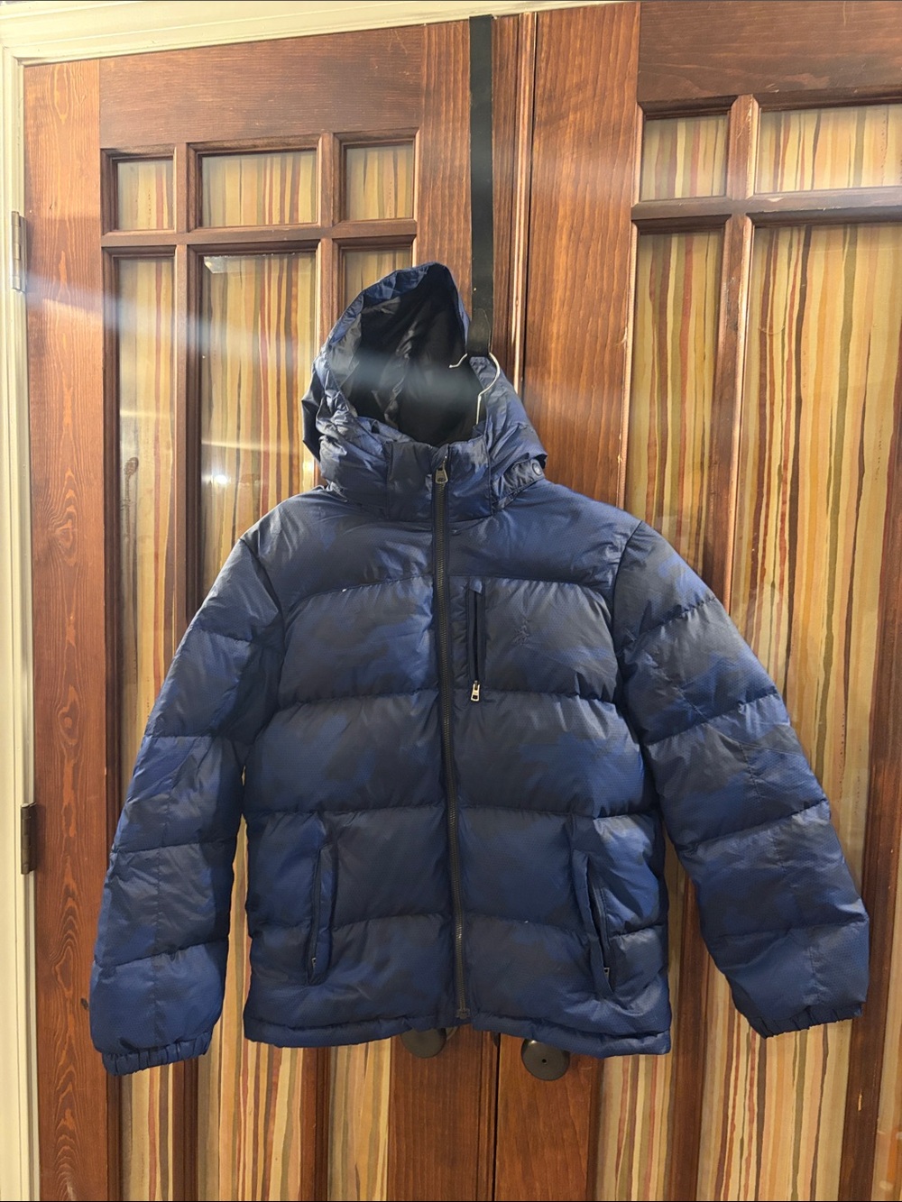 Polo by Ralph Lauren Deep Navy Hooded Puffer Jacket